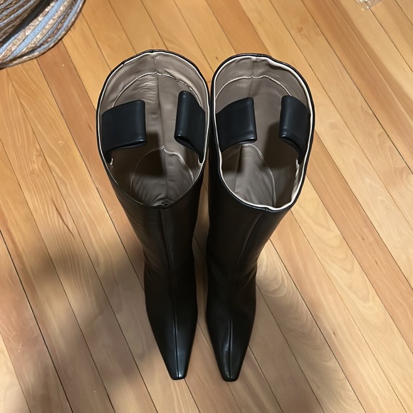 Totême knee high boots with block heel size 37 - Picture 5 of 6
